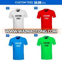 US warehoused Premium quality OEM Custom Printed t shirts