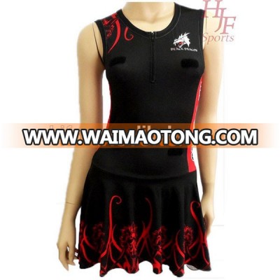 Colourful Netball Uniform, Netball Dress, Netball Top & Bibs Sublimated Custom Designed Netball Bodysuits