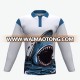 Dry fit long sleeve dye plain uv protection custom sublimation fishing t-shirt