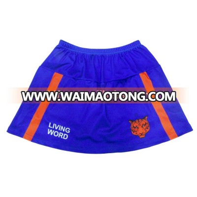 custom design sublimation volleyball skirt Netball skirt hockey skirt