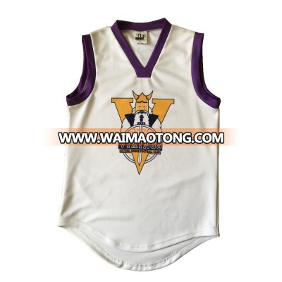 high quality afl league jerseys sublimated custom wholesale afl singlet