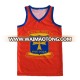 custom sublimation red volleyball tank Tennis tops for women volleyball singlets